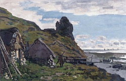 Cabins at Sainte-Adresse, 1868